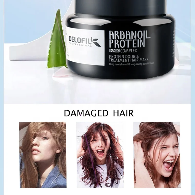 
 Белковый шампунь Delofil OEM/ODM, лидер продаж, фирменная торговая марка, профессиональный натуральный Гладкий шампунь для взрослых 3 лет, 10 лет опыта  