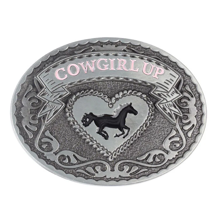 Wholesale Vintage Metal Western Cowboy Cowgirl Belt Buckle