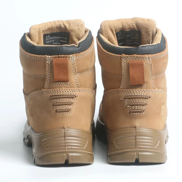 Oil and Gas Resistant Zip Side Industrial Electrical Western Cowboy Climbing Groundwork Winter Safety Boots