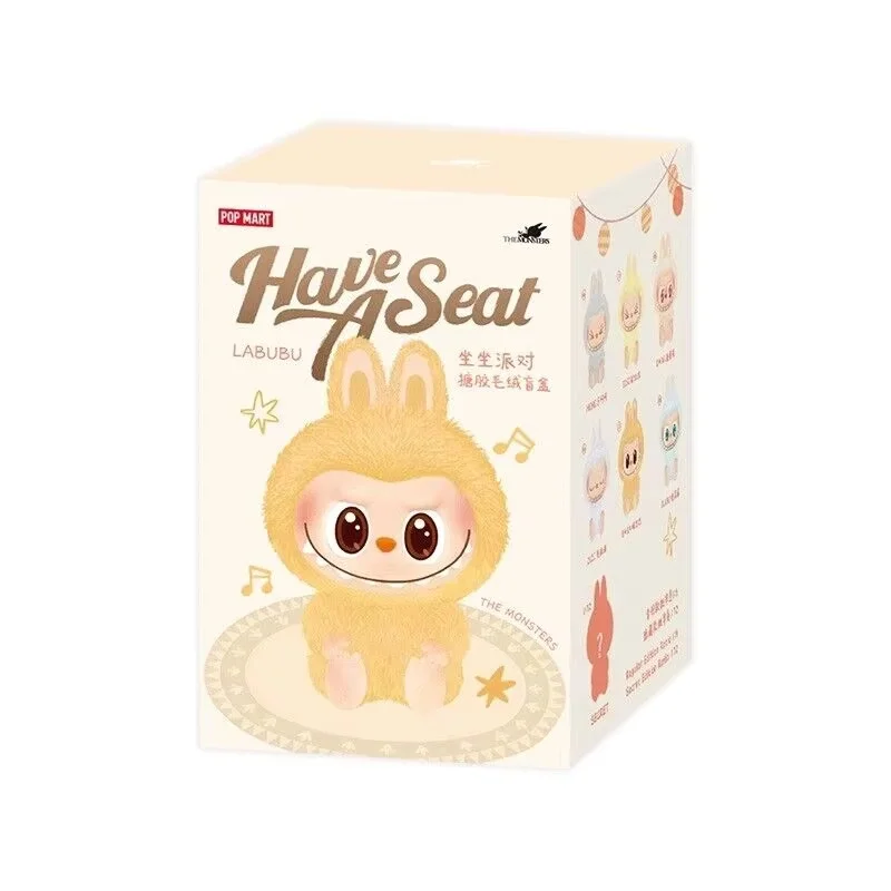 Labubu Second Generation Doll - Vinyl Plush Blind Box