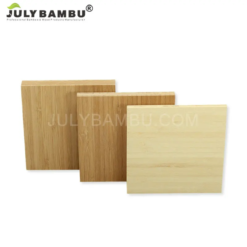 High Density 3-Layer 4x8 Solid Bamboo Plywood Sheet 19mm Carbonized Bamboo for Outdoor/Kitchen Tabletop E0 Formaldehyde Modern