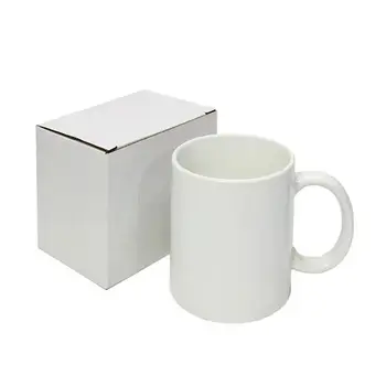 Sublimation Cup Supplier Custom Coffee Cup Blank 15 oz White Mug