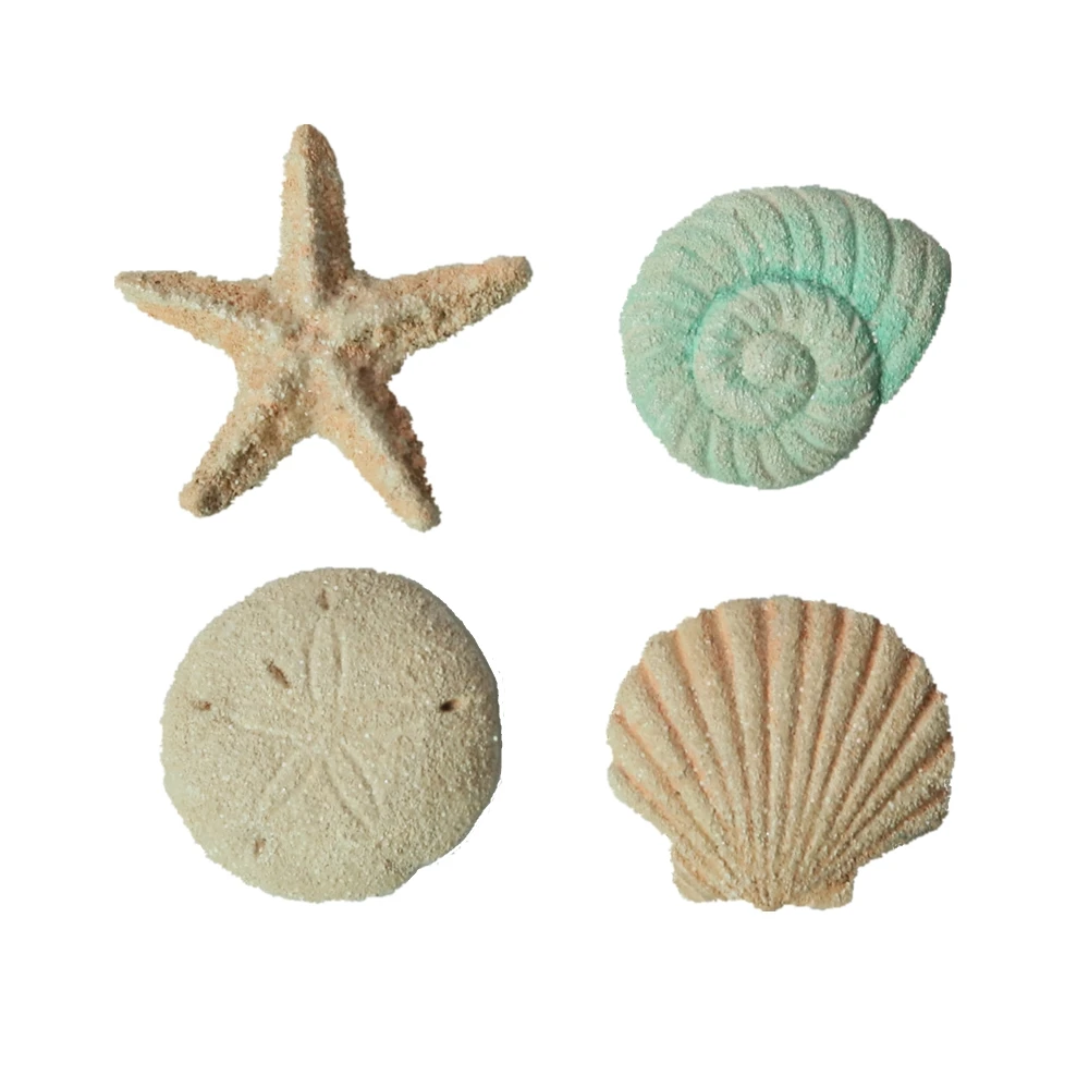 Лидер продаж индивидуальные полимерные магниты для холодильника персонализированные в виде морской звезды прибрежный Декор