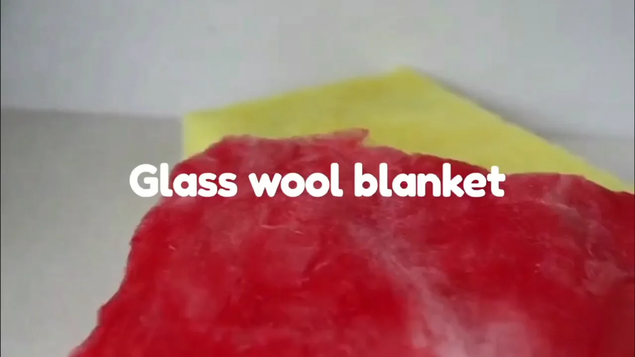 25mm Thick Roofing Thermal Glass Wool Blanket Price Fiber Glass Wool