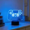 seven color black base Touch control