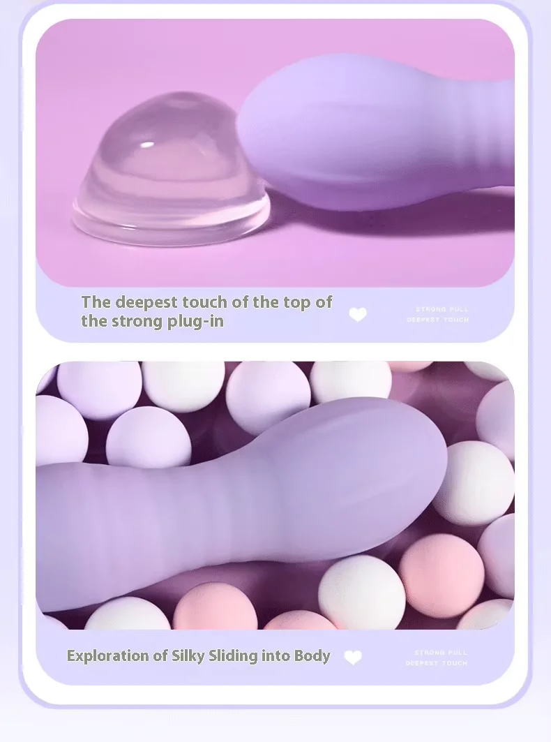 Wearable vibrator worn discreetly with app control interface and Bluetooth pairing