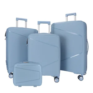 OMASKA Wholesale PP Trolley  Luggage 14 20 24 28 Inch Set Spinner Men PP Travel Suitcase