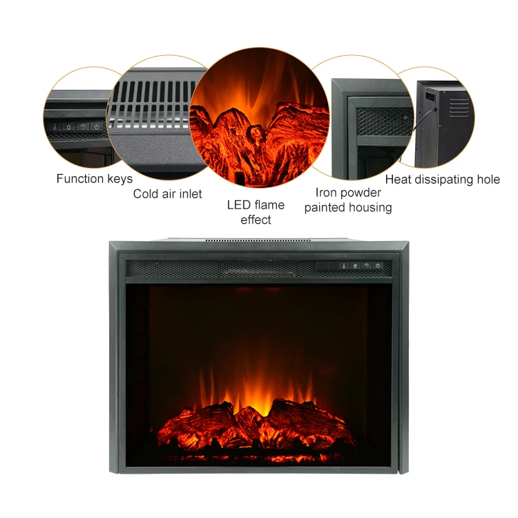 Electric Fireplace, 26-Inch, 2000W - detail 12