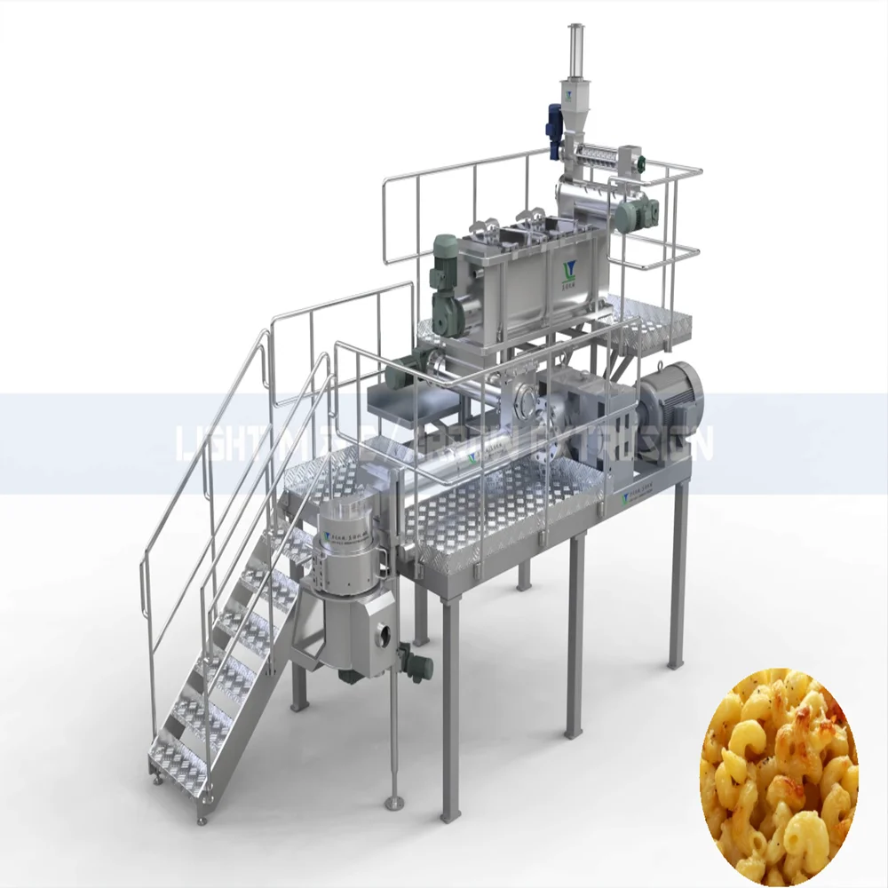 60Kg Per Hour Spaghetti  Macaroni Pasta Making Machine for Product Pasta
