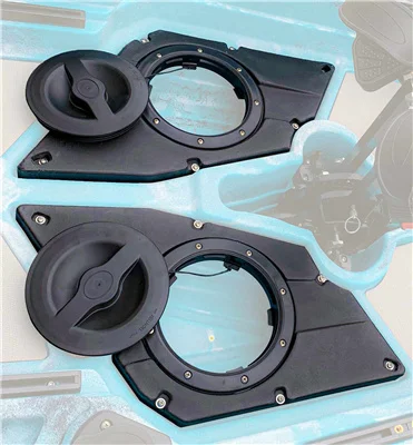 Ноль байдарка 2020 2021 Лучший 12 футов новый дизайн набор наживки на вершину соло Педальная система привода рыболовный каноэ/байдарка с электрическим