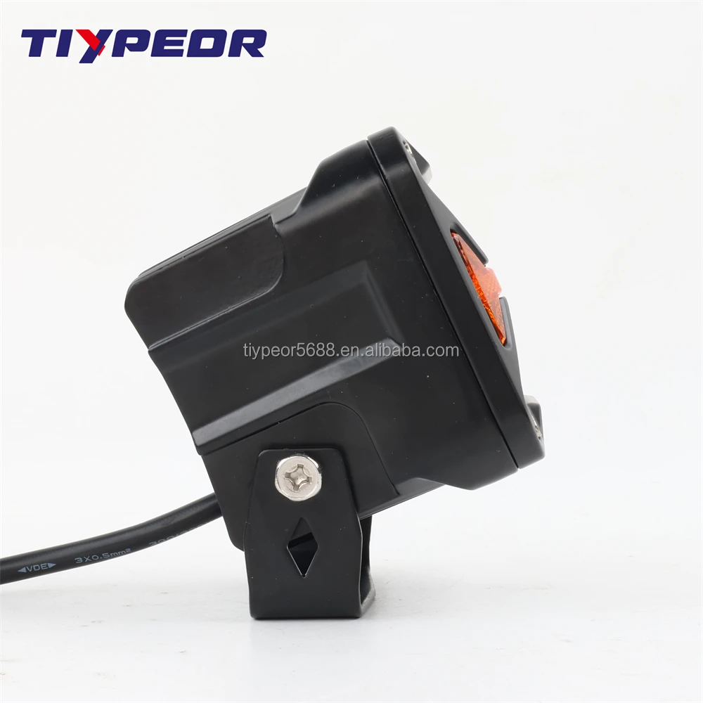 product tiypeor high power super bright spotlight auxiliary headlight cnc aluminum fog lights for motorcycle off road driving led lamp-4