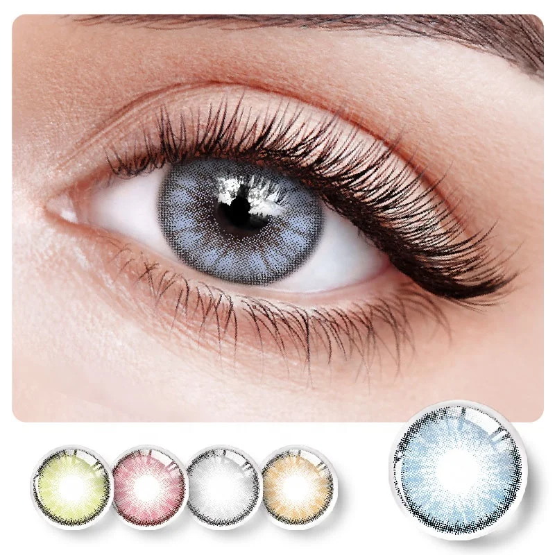Contacts oculaires Fabrication de lentilles de couleur Yeux