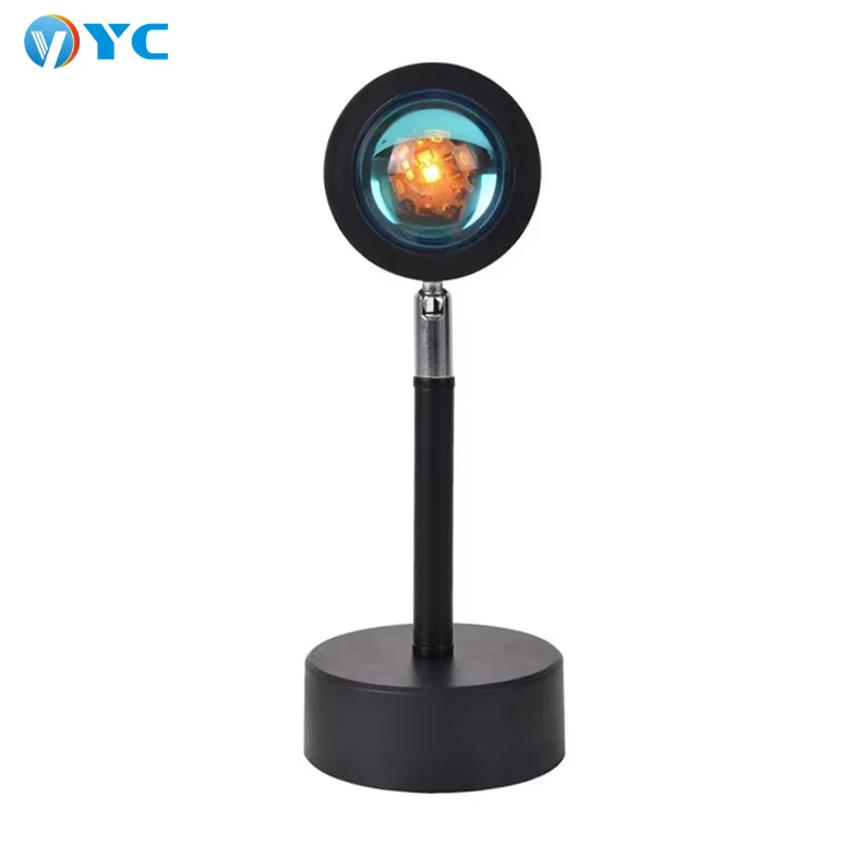 Мини робот USB 5 в RGB Смарт приложение Радуга проекция Daz пол LED закат лампа для гостиной стол