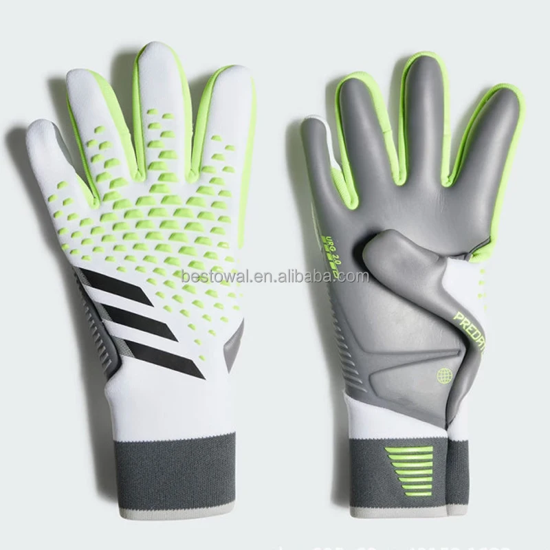 Professional Leather Football Soccer Goalkeeper Glove Breathable And