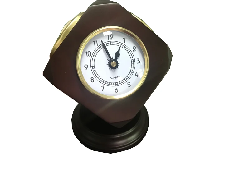 Promotional Gifts Rotating square Desk Clock