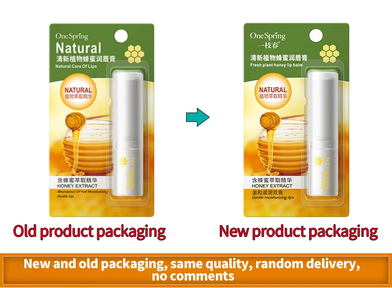 product oem private label one spring natural aloe vera extract lipstick 3g moisturizing lip skin care lip balm-4