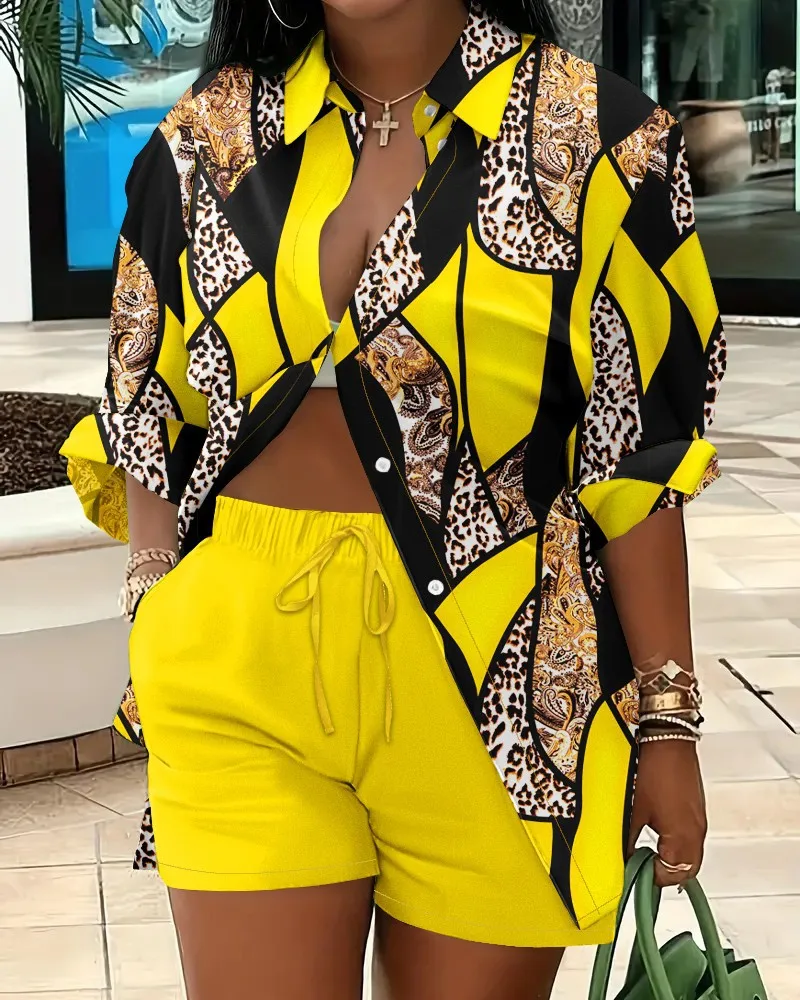 Fall Set New Plus Size Women Clothing Ladies Long Sleeve Two Piece