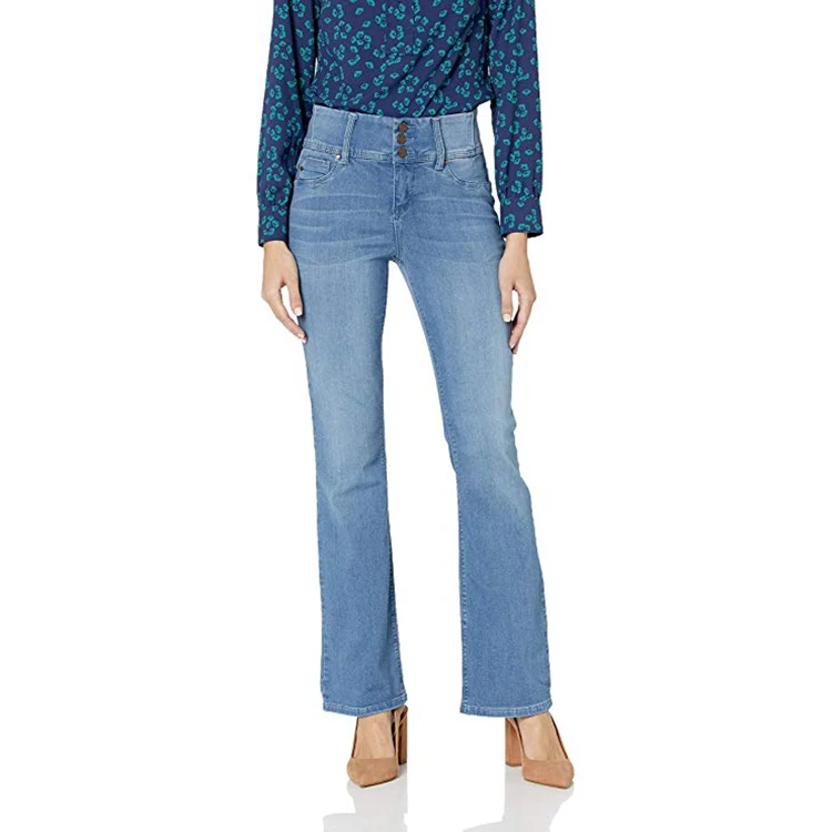Jeans con dettaglio cut-outRejina Pyo in Denim di colore Blu Donna Abbigliamento da Jeans da Jeans bootcut 