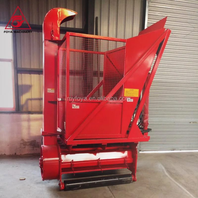 90HP Tractor Driven Single Row Corn Silage Forage Harvester Tractor Mounted Silage Harvester