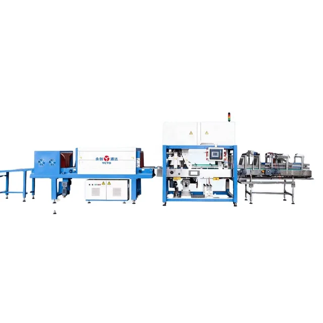 YCTD Electric Precision Heat Shrink Film Machine Juice Bottles Consistent Delicate Appearance Protection Food Safe Paper Motor