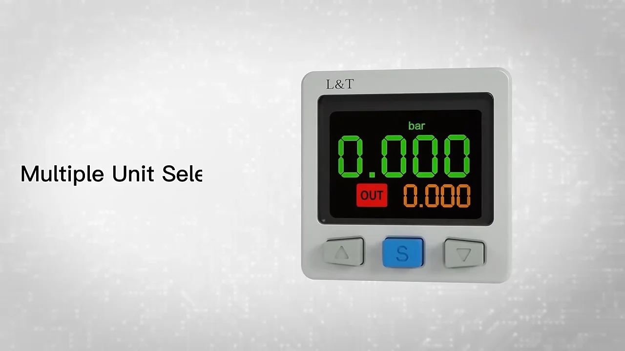 Nise40a Two Color Display Digital Pressure Switch Dps High-precision ...