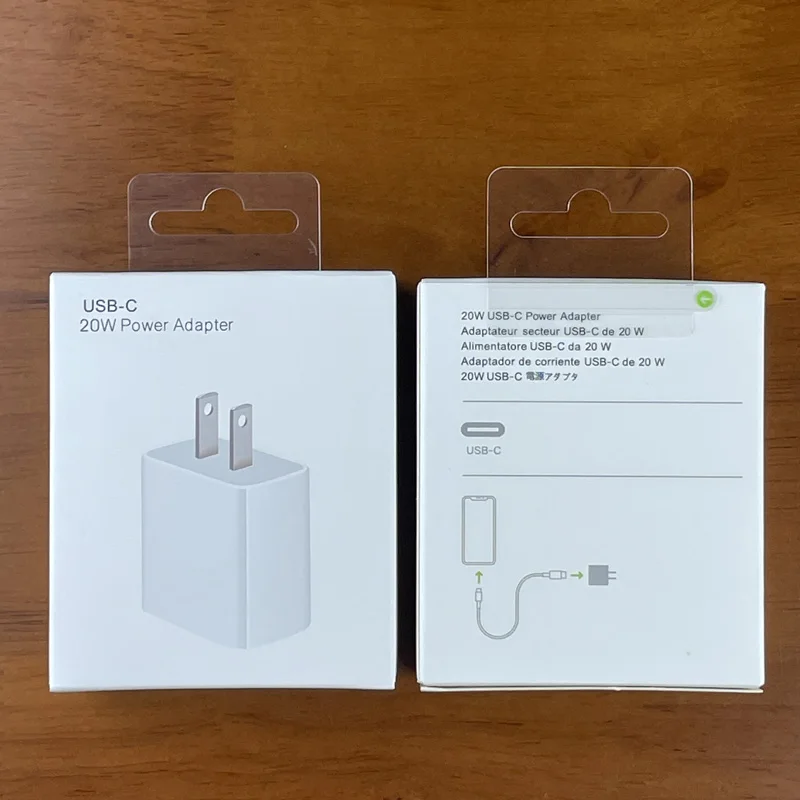 Chargeur secteur compact USB-A / USB-C 20 W