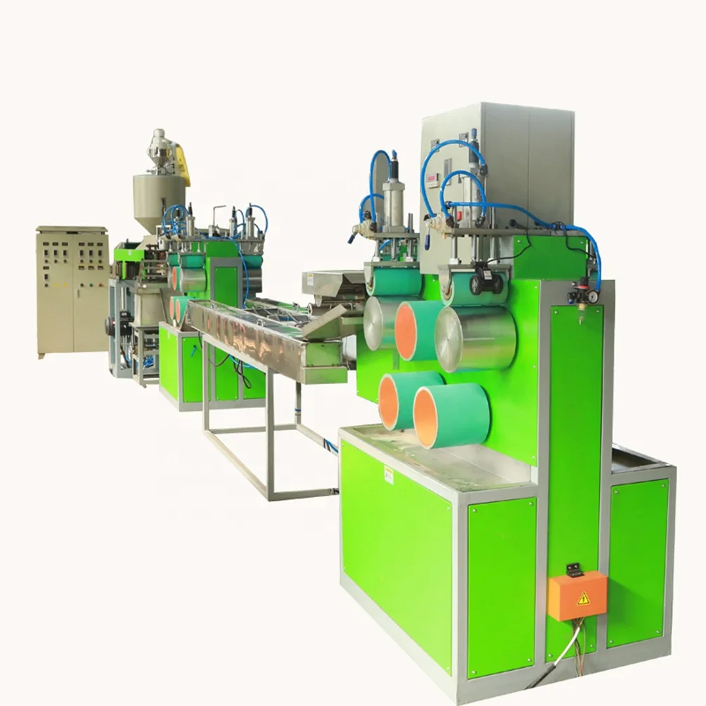 LDPE Bath Sponge Mesh Making Machine Polypropylene Fruit Vegetable Packing Bag Making Machine