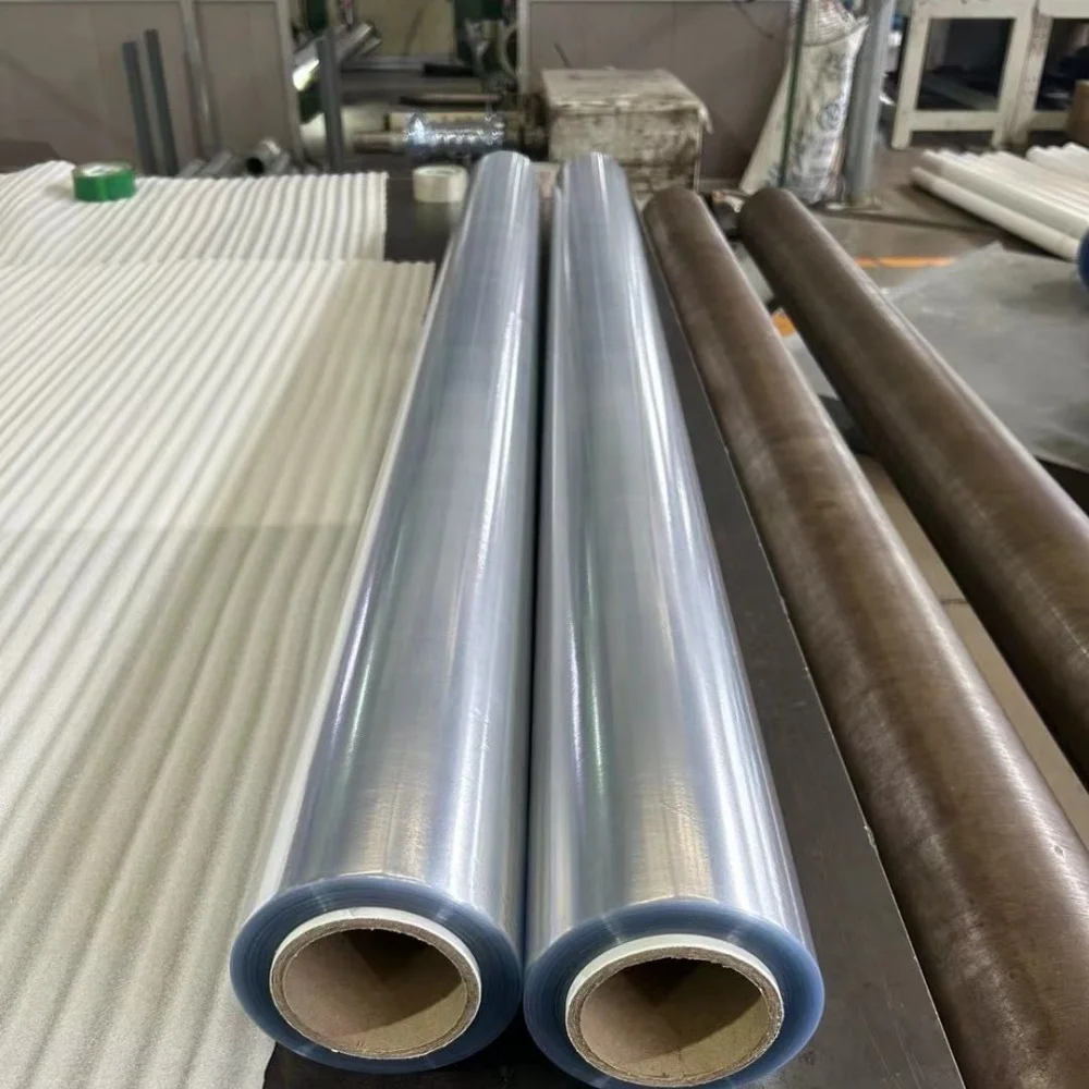 Прозрачная пластиковая ПВХ-рулонная прозрачная скатерть с китайской фабричной ценой