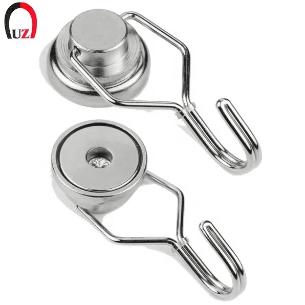 Heavy Duty Magnetic Swing And Swivel Hook Neodymium Magnet Hooks For Hanging Buy Neodymium Magnet Hooks Swivel Magnet Hook Neodymium Magnets For Hanging Product On Alibaba Com