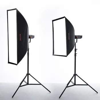 Professional Godox DP1000II 2X 1000Ws Photo Flash Lighting Kit Softbox Light Stand Studio Photography Equipment detail image