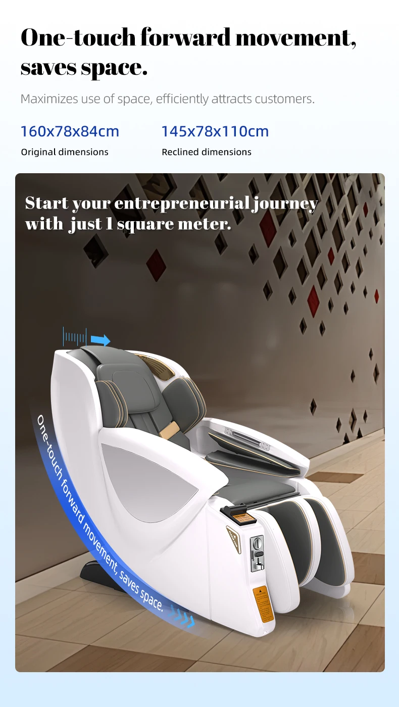 product 2025 shopping mall zero gravity luxury coin operated vending commercial massage chairs accepting credit cardswith payment system-4