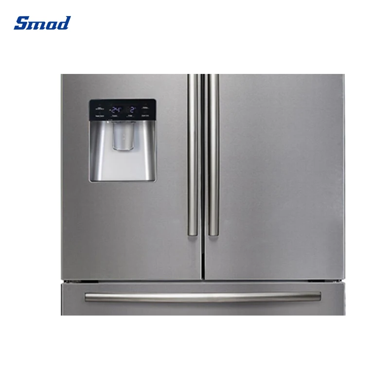 Smad&oem 536l No Frost Stainless Steel French Door Refrigerator With Water Dispenser Buy