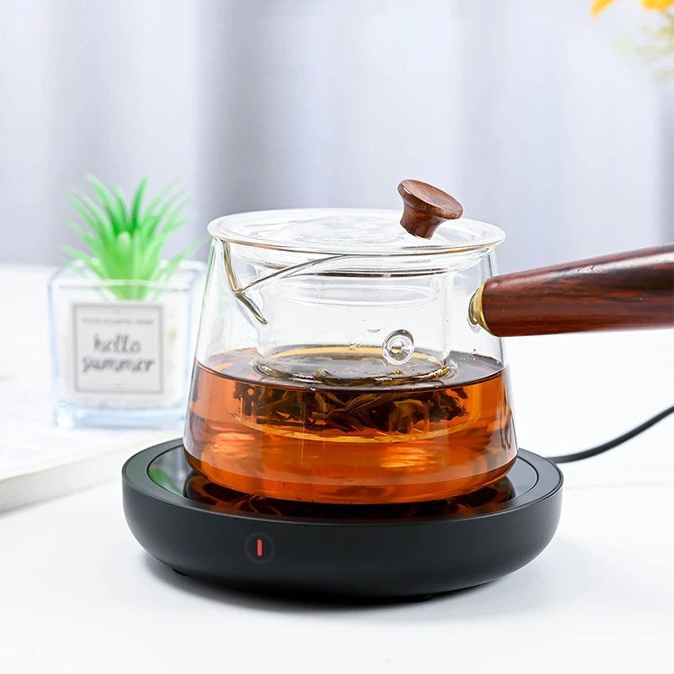 Новинка, лидер продаж, кофейная кружка, подогреватель для сохранения напитков и кофе, подогрев под горку, умная кофейная кружка, подогреватель для стола