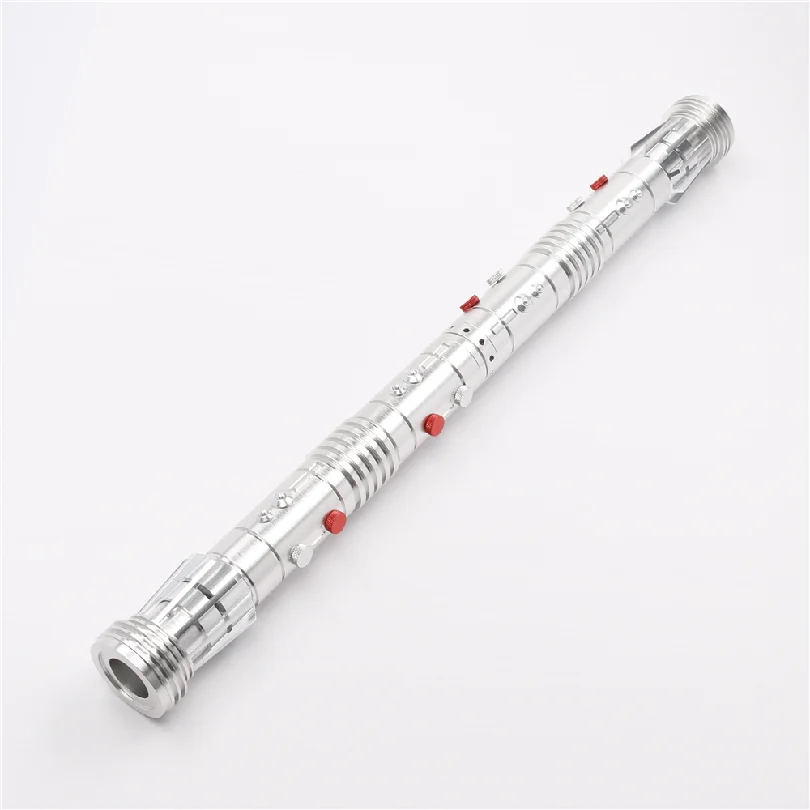 Лидер продаж металлический штырь световой меч вспышка на ститье съемные двойные лезвия набор для прямой поставки