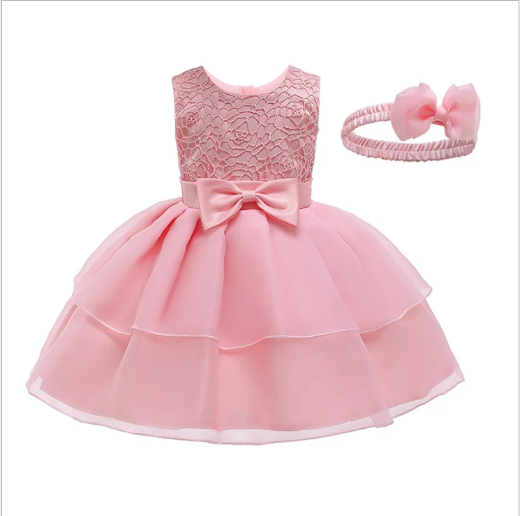 D0116  Latest Children Girls Summer Frock Designs Birthday Party Dresses Baby Princess Baby Girl Party Dress