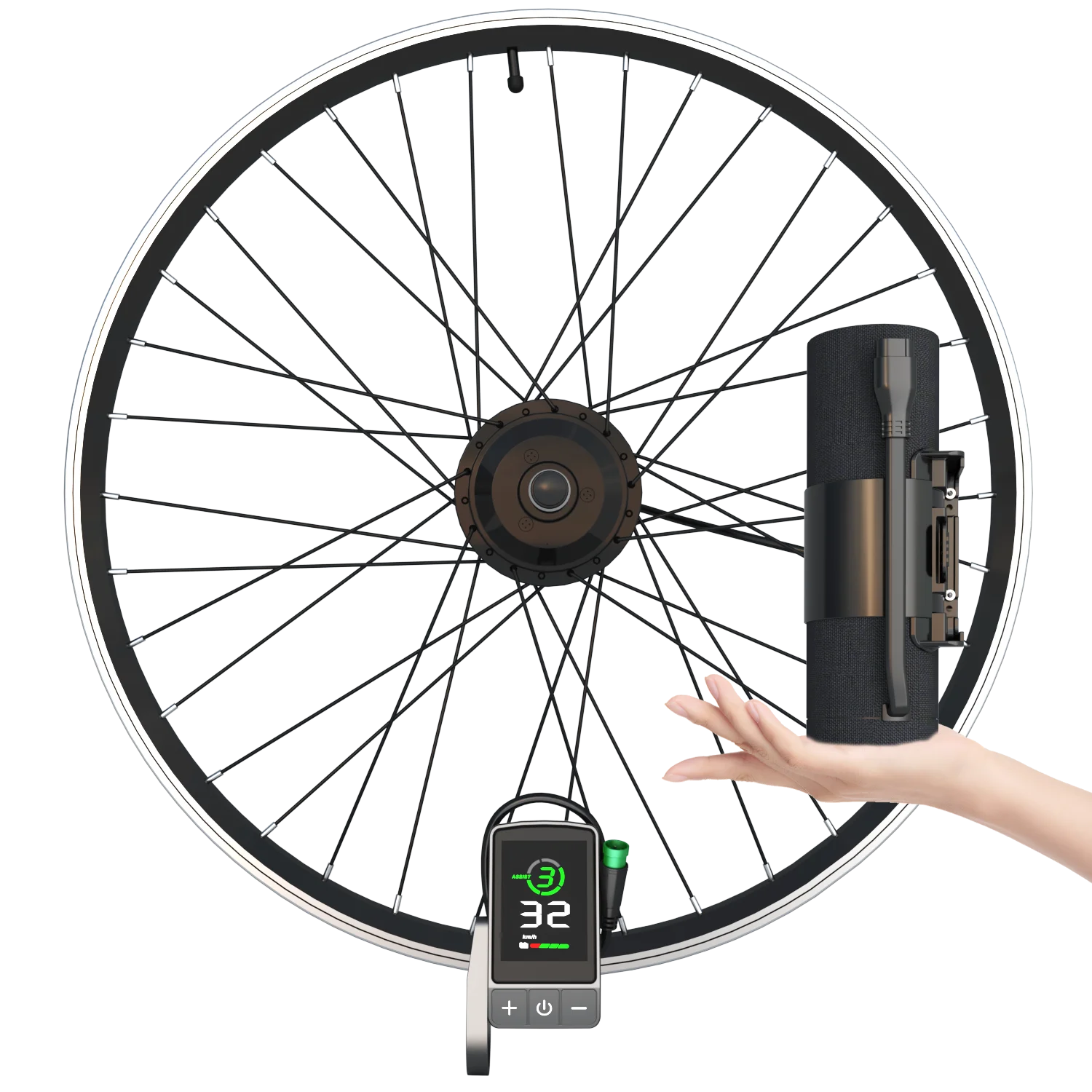 Moteur de moyeu de roue électrique 20 pouces - Ebikes haute performance
