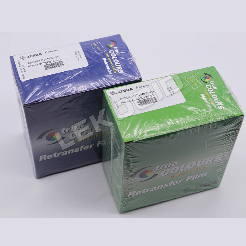 Zebra ZXP Series 8/9 YMCK Color Ribbon - 625 Prints