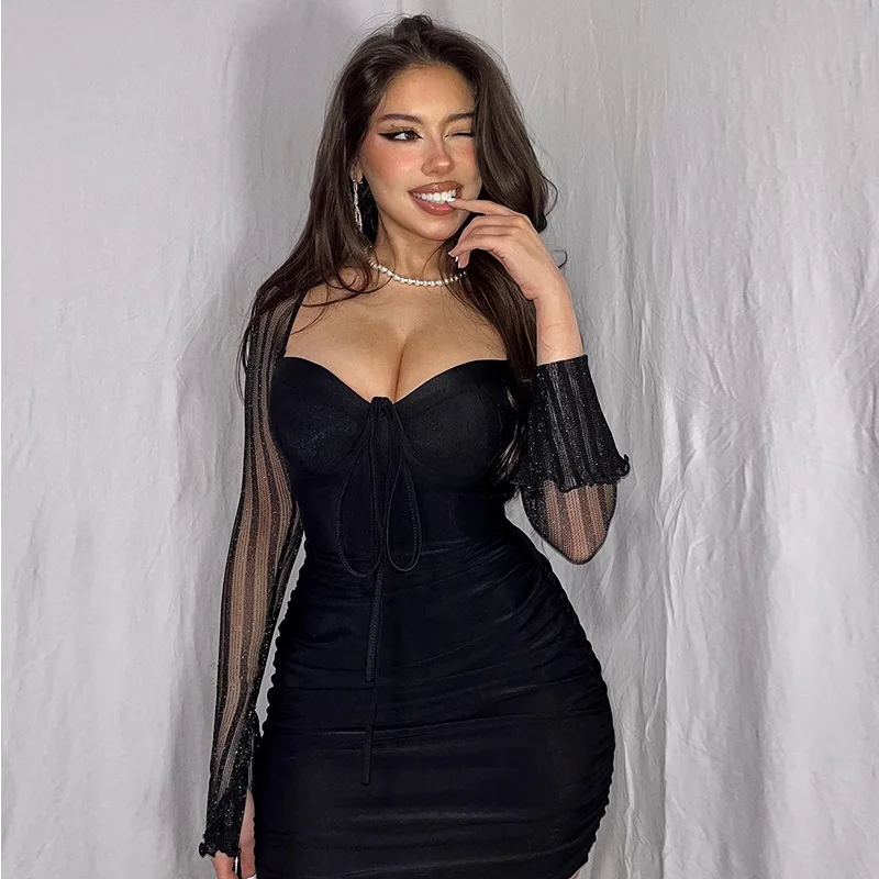 mini women little black dress Women's Women's Black Mini Dress