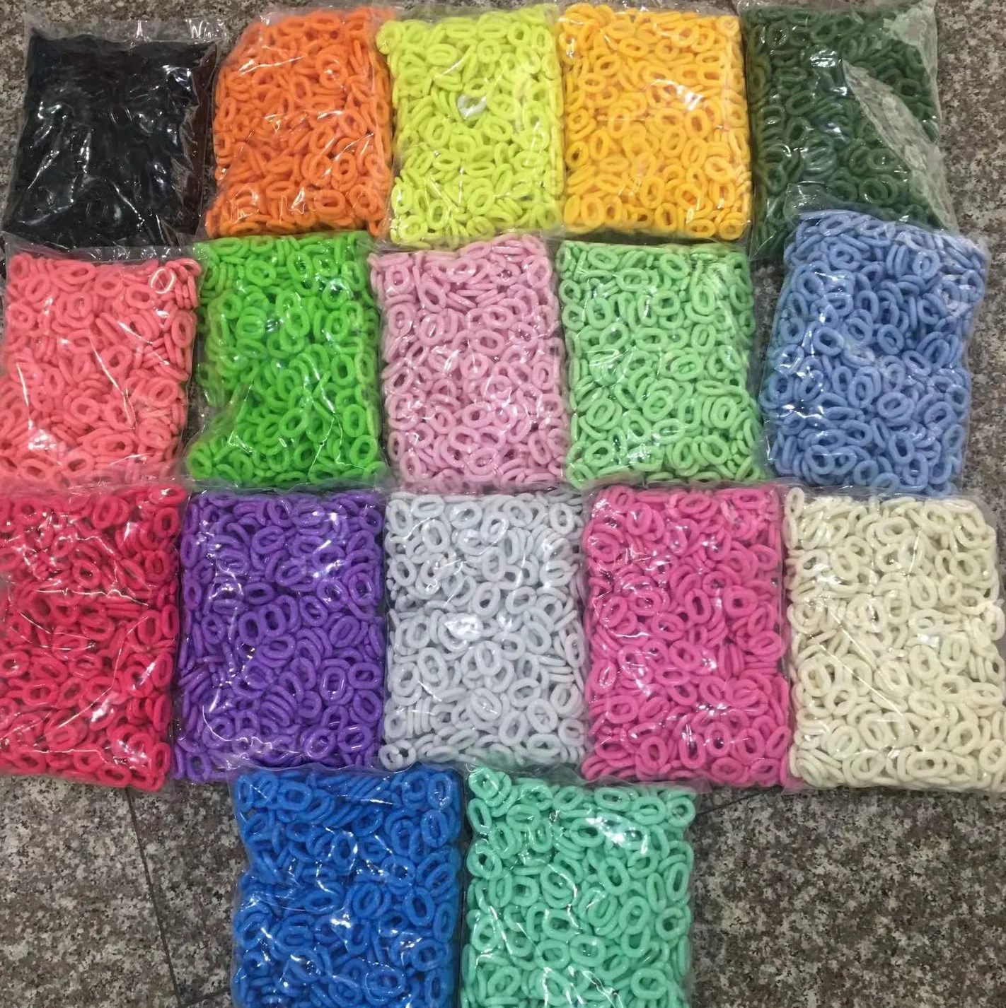 In Stock Wholesale Candy Colors Plastic Acrylic Chain For Bag Strap