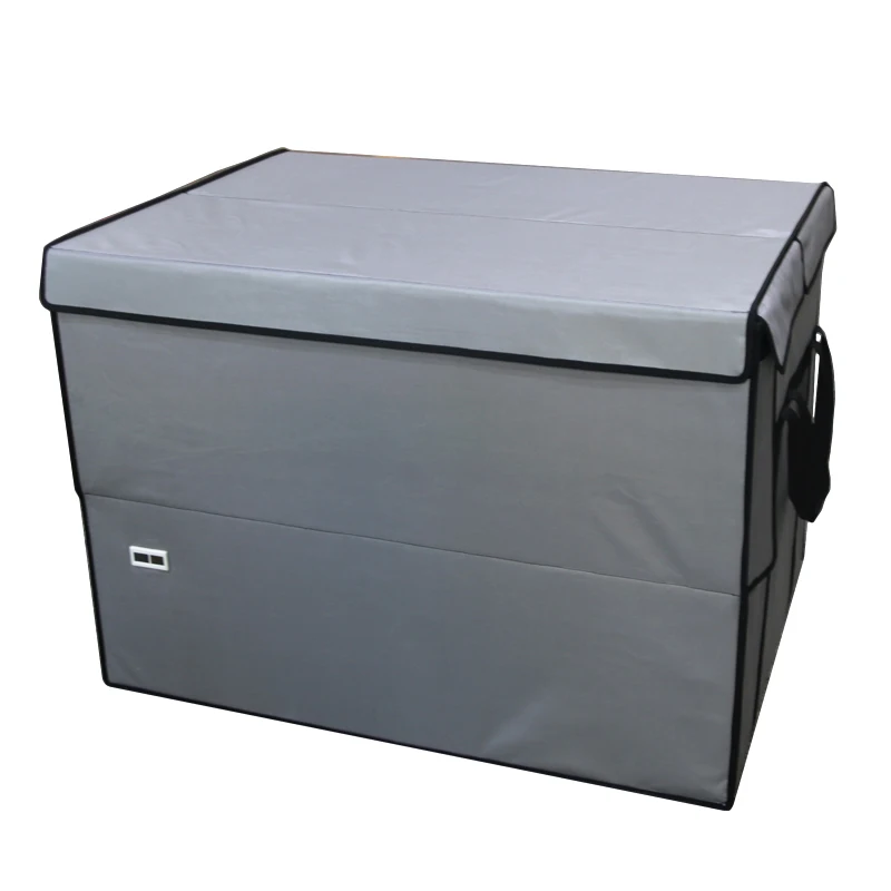 Reusable 345L Folding Cooler Bag Zipper Closure Insulated Lunch Cooler Incubator Long-Distance Cold Chain Transportation Cans