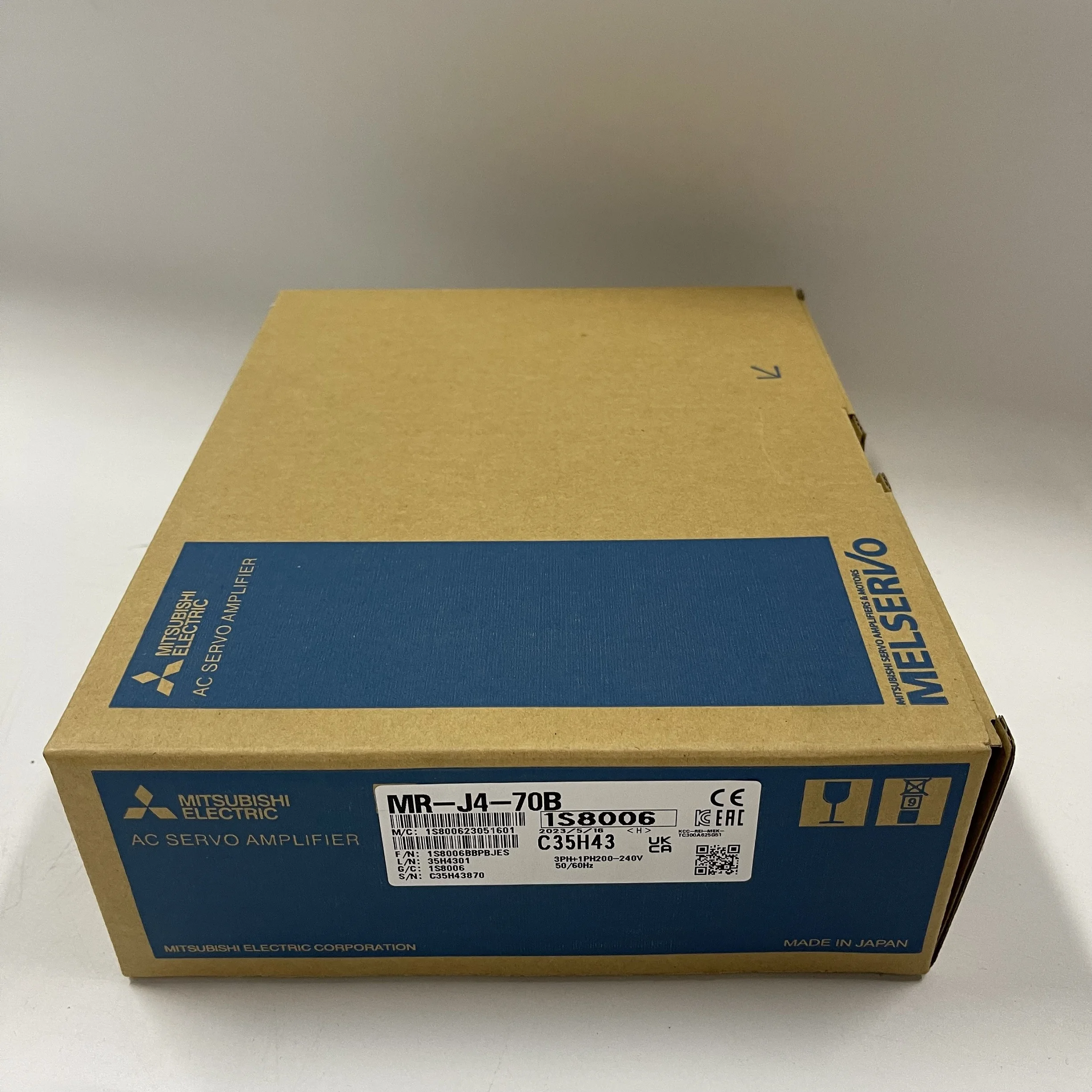 Mitsubishi AC Servo Amplifier MR-J4-70B