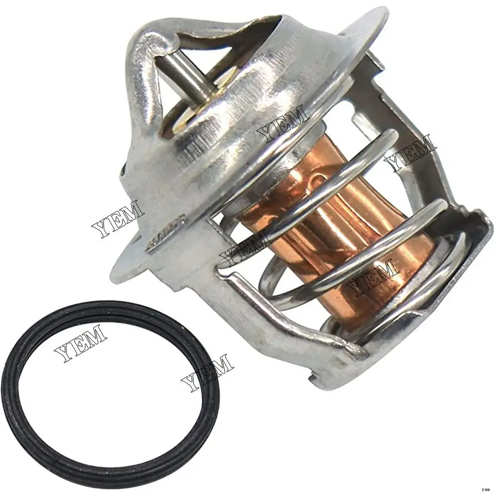 Machinery Engine Parts New Thermostat & Gasket 160 F FITS for Kubota KX121-3 KX121-3S