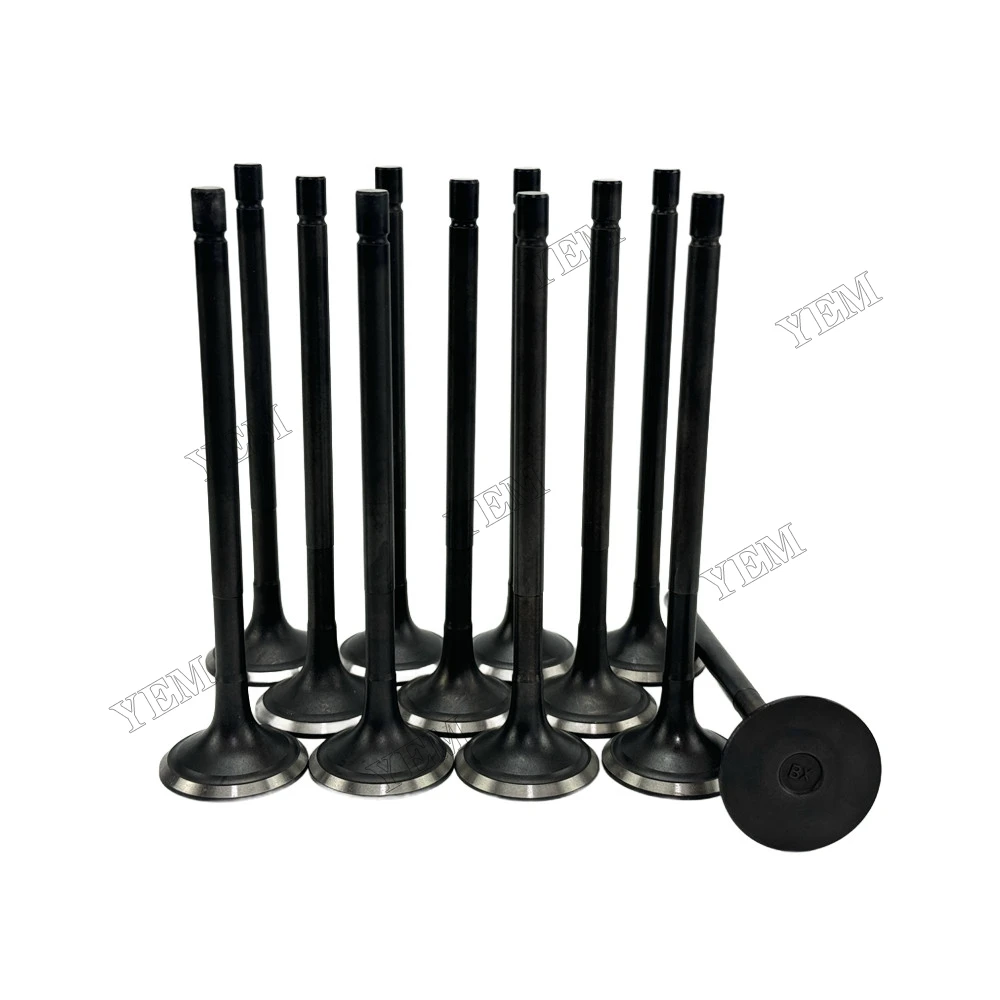 Exhaust Valve 6150-42-4210 Fit for Komatsu SAA6D125E-3 Engine