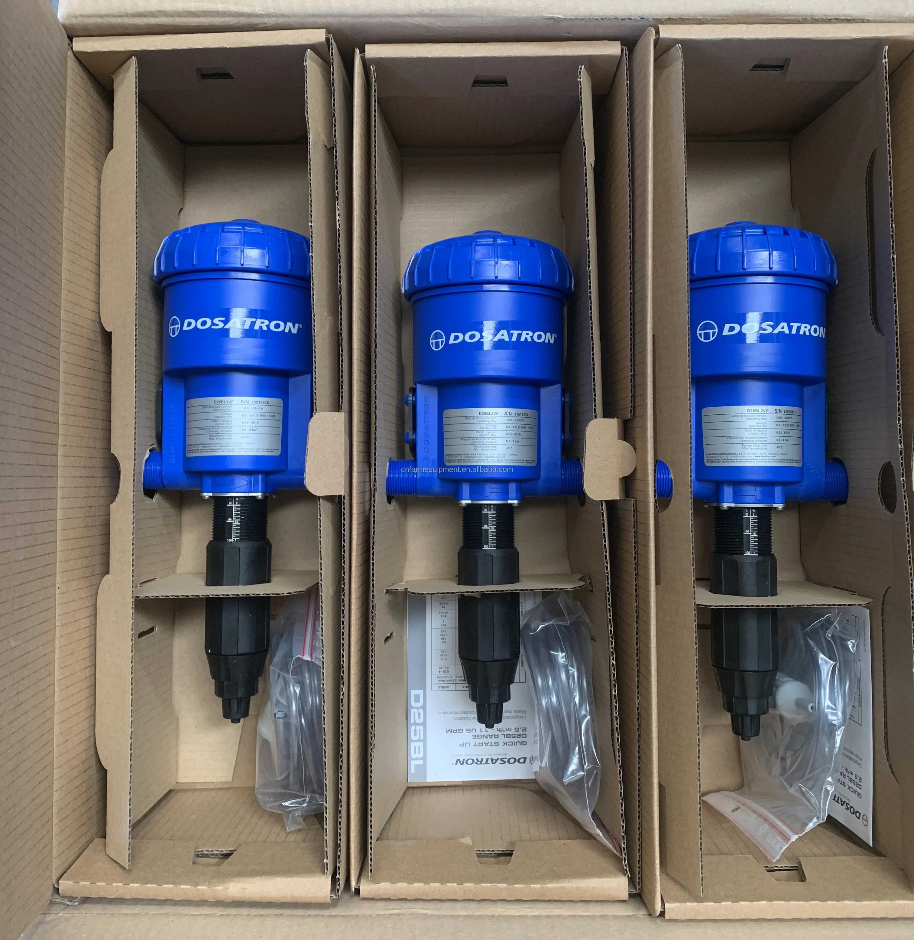 Dosatron Doser New Model D25BL2VF Water Line Front End Dosing