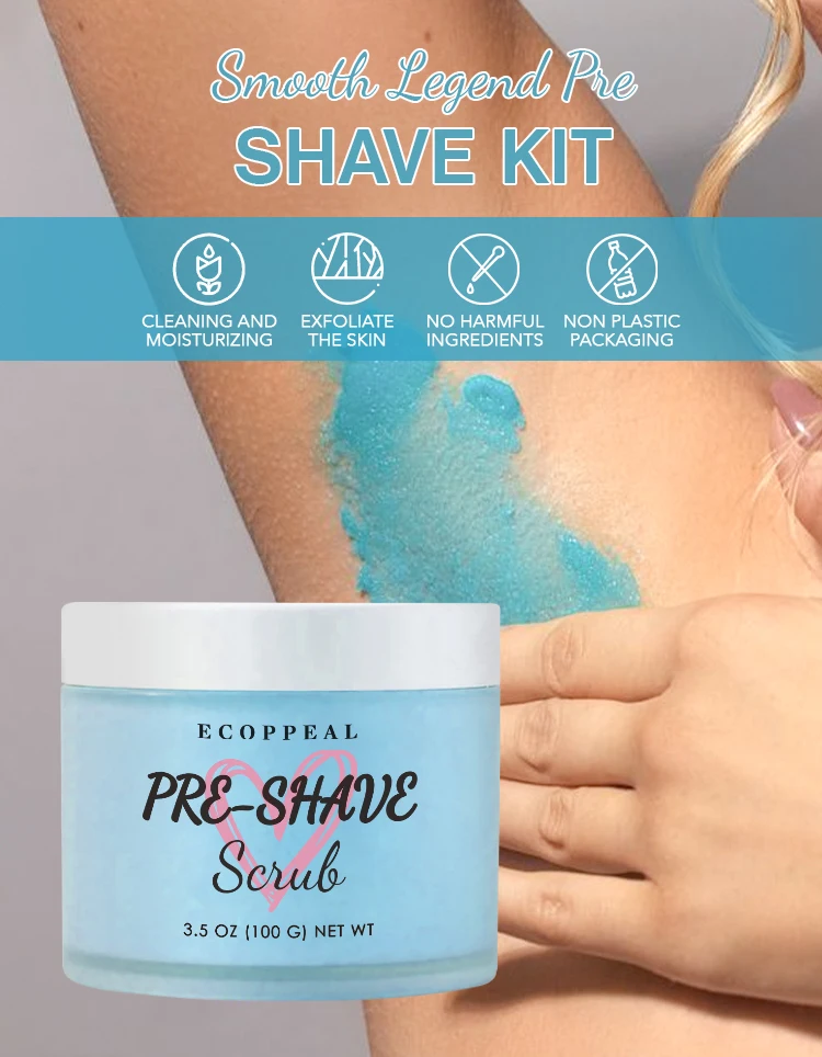 Wholesale Vegan Sooth After Shave Exfoliating Shea Butter Fruit Pre