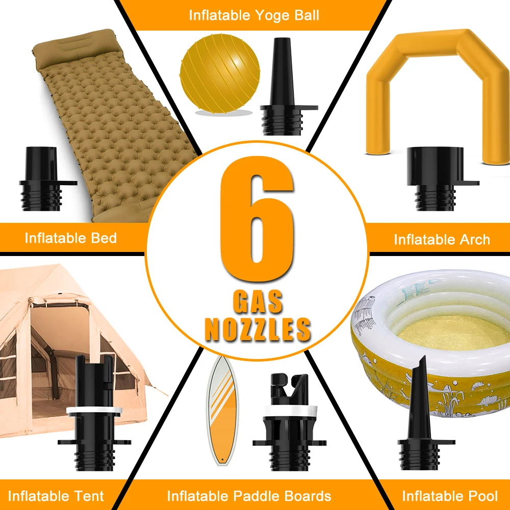 Электрический перезаряжаемый воздушный насос высокого давления SUP весло доска Цифровой портативный Интеллектуальный