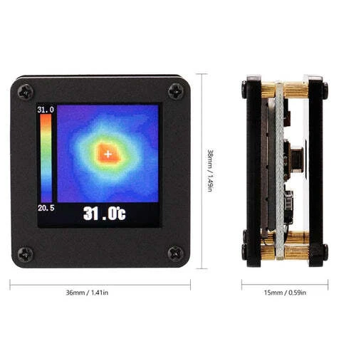 Sensor de temperatura de la cámara del termógrafo de la cámara termográfica infrarroja AMG8833