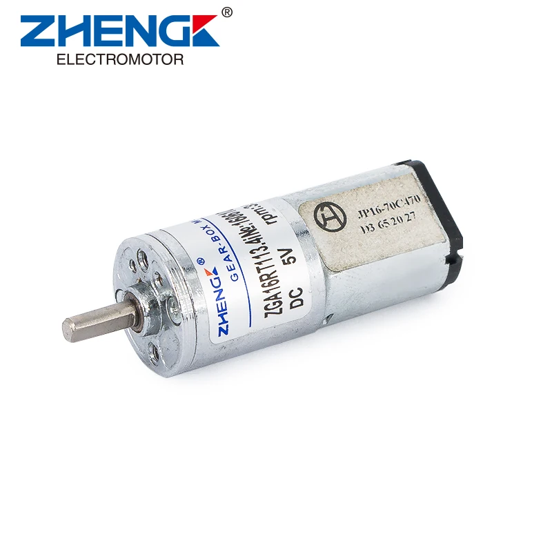 6v small gear motor high torque high speed ZGA16RT  FOR SMART LOCK