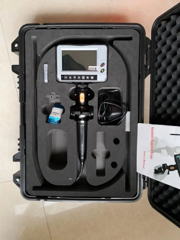 Portable Industrial Borescope Endoscope Inspection Camera With 90 Degree Side View 2way