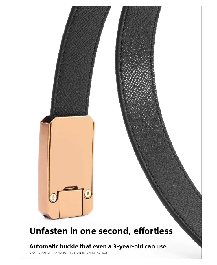 Customized Slim Leather Belt For Women Versatile Casual Accessory_voghion.com